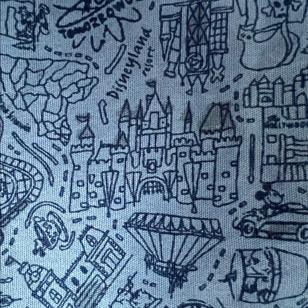Disneyland Disney Parks Store Pajama Pants Lounge Pants Cotton Sleepwear - Picture 6 of 14